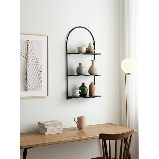 Sinsay - Metalowa półka ścienna - czarny Sinsay One Size Sinsay