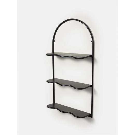 Sinsay - Metalowa półka ścienna - czarny Sinsay One Size Sinsay