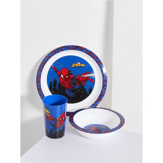 Sinsay - Zestaw naczyń dziecięcych Spider-Man - wielobarwny ze sklepu Sinsay w kategorii Naczynia dziecięce - zdjęcie 184164465