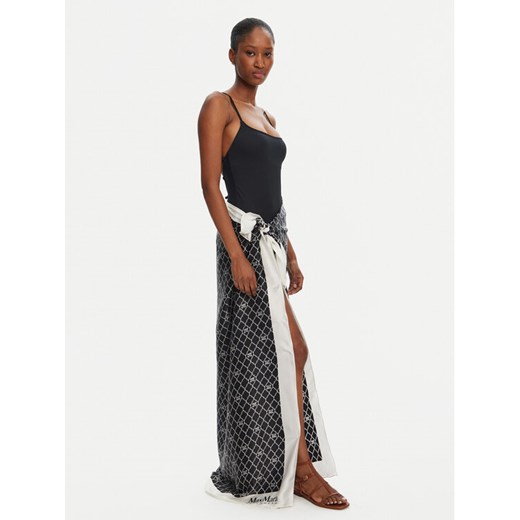 Chusta Max Mara Beachwear Ottico 2516541019 Czarny ze sklepu eobuwie.pl w kategorii Szaliki i chusty damskie - zdjęcie 184164765