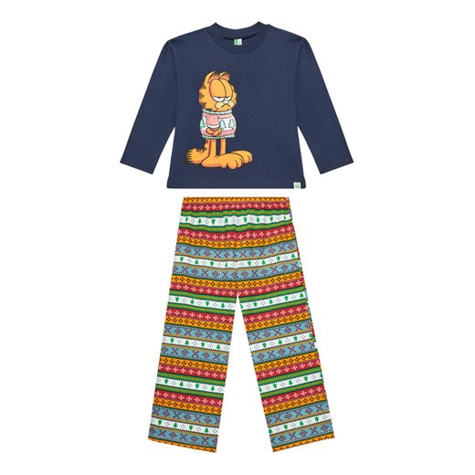 United Colors Of Benetton Piżama 37MW0P07T Granatowy Regular Fit ze sklepu MODIVO w kategorii Piżamy dziecięce - zdjęcie 184164966