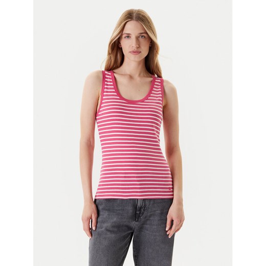 United Colors Of Benetton Top 30YSDH010 Różowy Regular Fit ze sklepu MODIVO w kategorii Bluzki damskie - zdjęcie 184164975