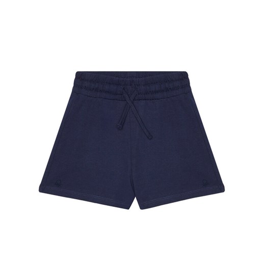 United Colors Of Benetton Szorty sportowe 3BL0G901T Granatowy Regular Fit ze sklepu MODIVO w kategorii Spodenki dziewczęce - zdjęcie 184165008