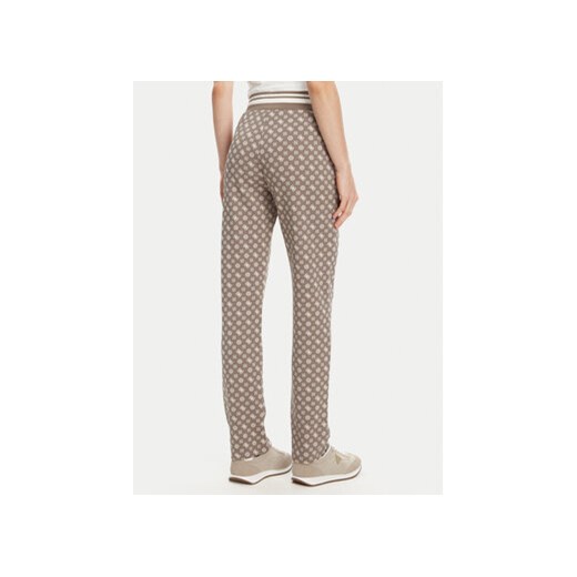 Guess Spodnie dresowe V5YB20 KB212 Brązowy Regular Fit Guess S MODIVO