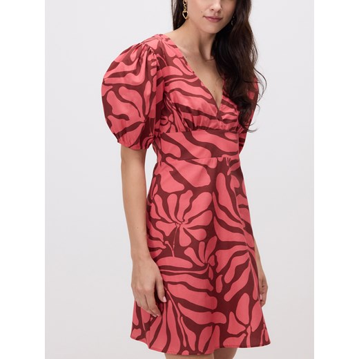 Reserved - Wzorzysta sukienka - wielobarwny ze sklepu Reserved w kategorii Sukienki - zdjęcie 184165815
