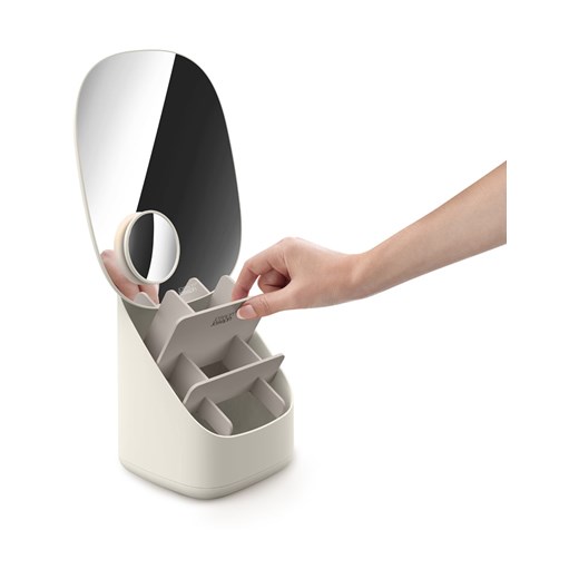 JosephJoseph Organizer w kolorze beżowym na kosmetyki ze sklepu Limango Polska w kategorii Lustra - zdjęcie 184165978