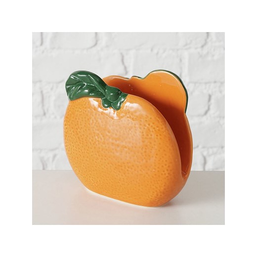Boltze Serwetnik &quot;Orange&quot; w kolorze pomarańczowym - 14x 13,5 x 5,5 cm ze sklepu Limango Polska w kategorii Akcesoria kuchenne - zdjęcie 184166279