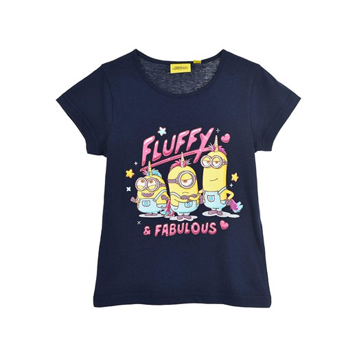 Minions Koszulka &quot;Minionki&quot; w kolorze granatowym ze sklepu Limango Polska w kategorii Bluzki dziewczęce - zdjęcie 184166327