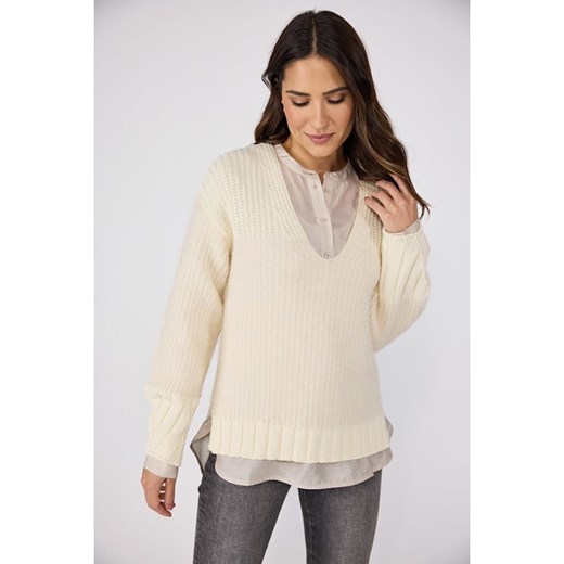 LIEBLINGSSTÜCK Sweter &quot;Taline&quot; w kolorze kremowym ze sklepu Limango Polska w kategorii Swetry damskie - zdjęcie 184166405