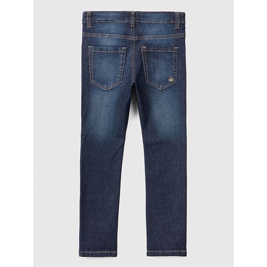 Benetton Dżinsy - Regular fit - w kolorze granatowym 150 Limango Polska okazyjna cena