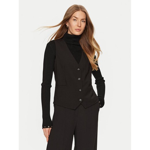 ACCESS FASHION Kamizelka 44-2123-118 Czarny Regular Fit ze sklepu MODIVO w kategorii Kamizelki damskie - zdjęcie 184167538