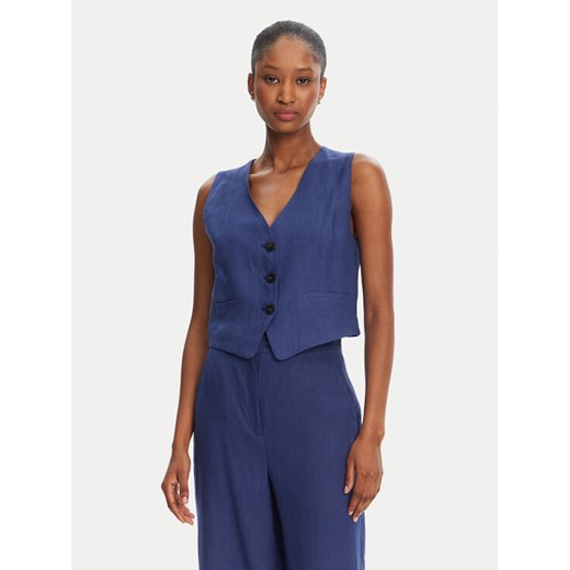 Marella Kamizelka Anemone 2515151012 Niebieski Regular Fit ze sklepu MODIVO w kategorii Kamizelki damskie - zdjęcie 184167566