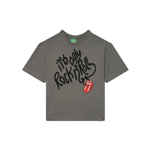 United Colors Of Benetton T-Shirt 3I1XC10NV Szary Relaxed Fit ze sklepu MODIVO w kategorii T-shirty chłopięce - zdjęcie 184167575