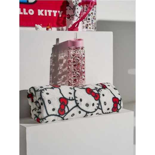 Sinsay - Koc z nadrukiem Hello Kitty - biały ze sklepu Sinsay w kategorii Zabawki - zdjęcie 184168709