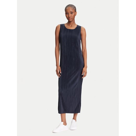 Calvin Klein Sukienka codzienna LV044A211G Granatowy Slim Fit ze sklepu MODIVO w kategorii Sukienki - zdjęcie 184169675