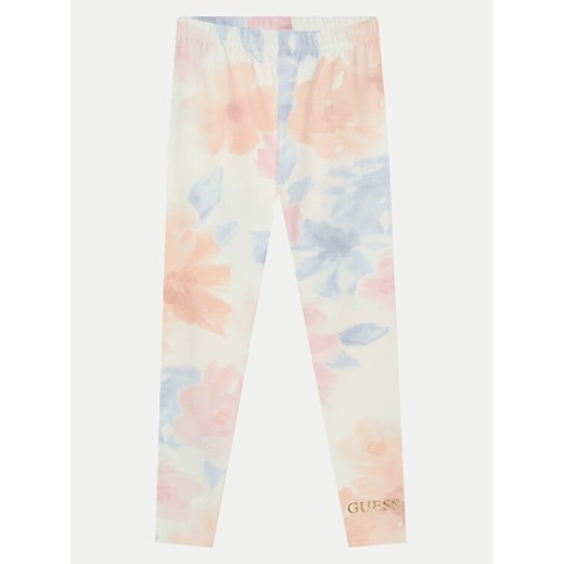 Guess Legginsy K5RB01 J1314 Kolorowy Regular Fit ze sklepu MODIVO w kategorii Spodnie dziewczęce - zdjęcie 184169688