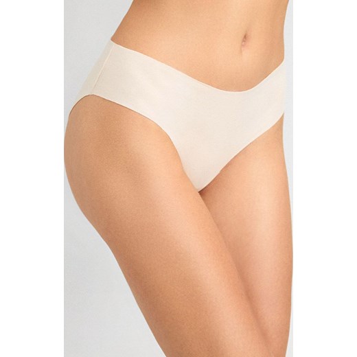 Figi damskie bezszwowe z bawełny organicznej kremowe Cotton Touch, Kolor kremowy, Rozmiar S, Marilyn ze sklepu Primodo w kategorii Majtki damskie - zdjęcie 184170066