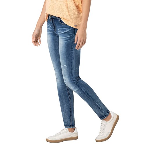 Timezone Dżinsy - Slim fit - w kolorze niebieskim ze sklepu Limango Polska w kategorii Jeansy damskie - zdjęcie 184170205