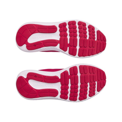 Buty sportowe damskie Under Armour dla biegaczy sznurowane tkaninowe 
