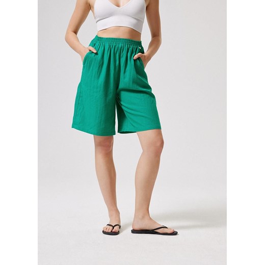Bermudy z dodatkiem lnu Diverse XS Diverse