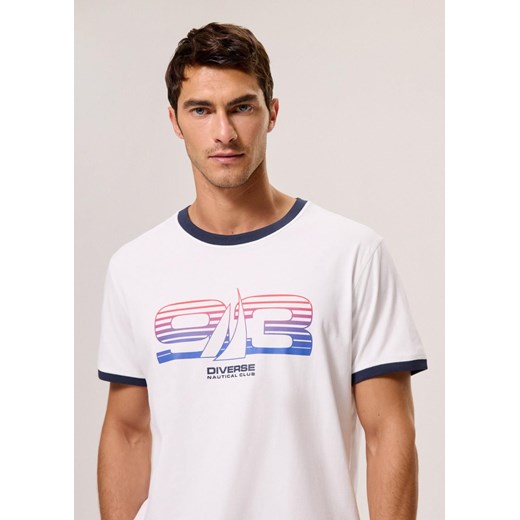 T-shirt męski Diverse z krótkim rękawem 