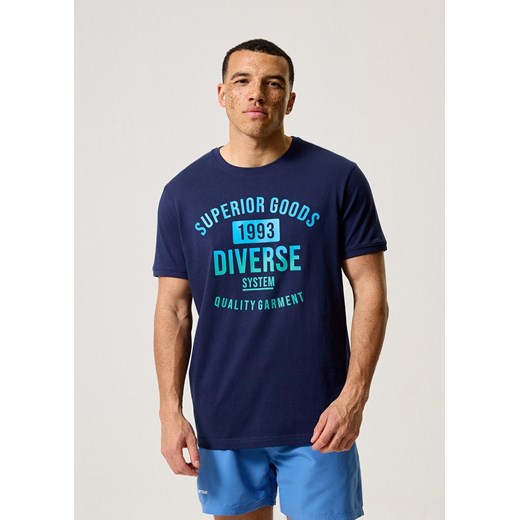 Diverse t-shirt męski z krótkim rękawem