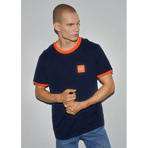 T-shirt męski z krótkimi rękawami
