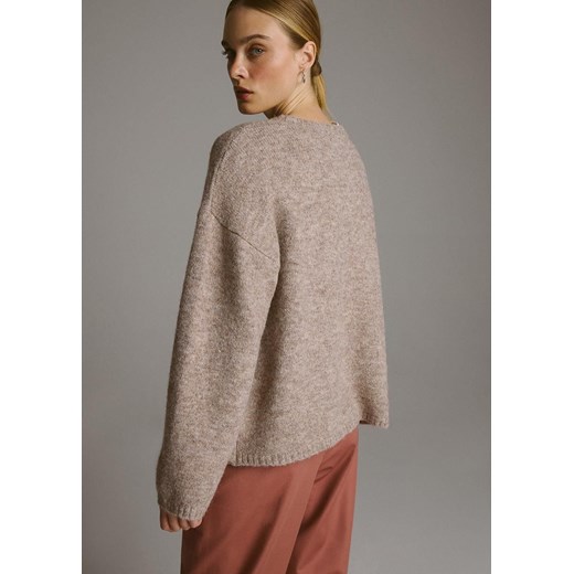 Sweter damski Diverse z okrągłym dekoltem 