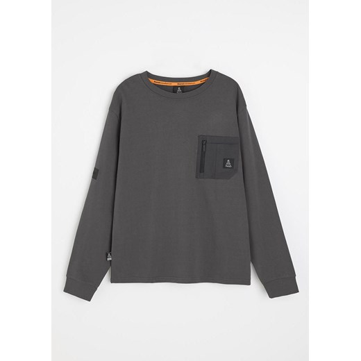 Bluzka z długim rękawem DAKAR z kieszenią ze sklepu Diverse w kategorii T-shirty męskie - zdjęcie 184173739