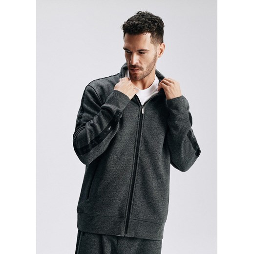 Bluza z taśmami na rękawach ze sklepu Diverse w kategorii Bluzy męskie - zdjęcie 184174878