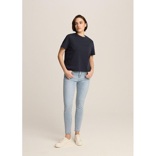 Jeansy slim fit ze średnim stanem Diverse 42 Diverse