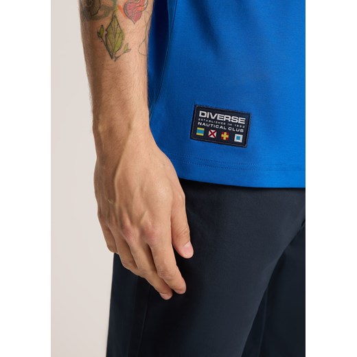T-shirt męski Diverse z krótkim rękawem