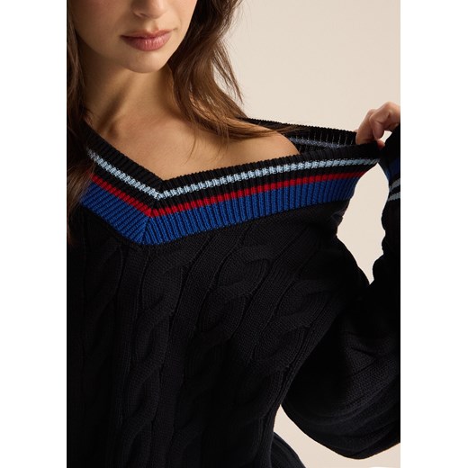 Sweter damski czarny Diverse