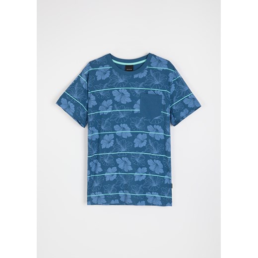 T-shirt męski Diverse z krótkimi rękawami 