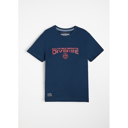 T-shirt męski Diverse z krótkimi rękawami