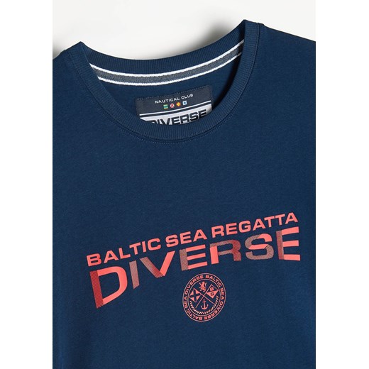 Diverse t-shirt męski z krótkimi rękawami