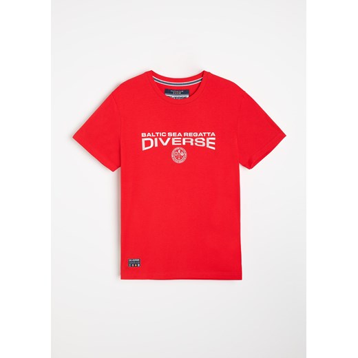 T-shirt męski Diverse wiosenny