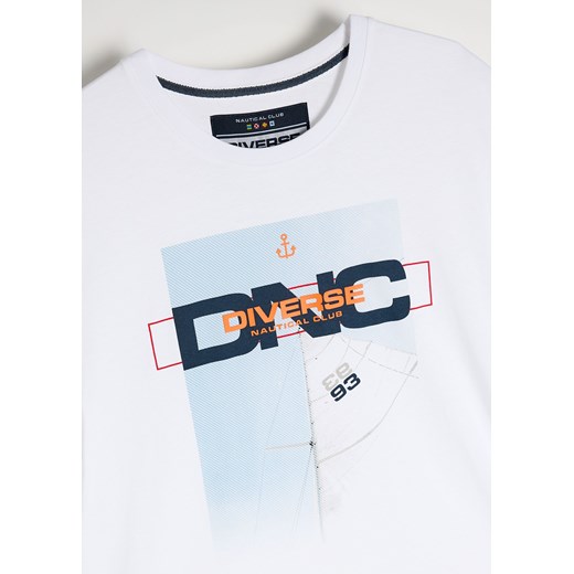 T-shirt męski Diverse z krótkim rękawem