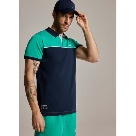 T-shirt męski Diverse z krótkim rękawem