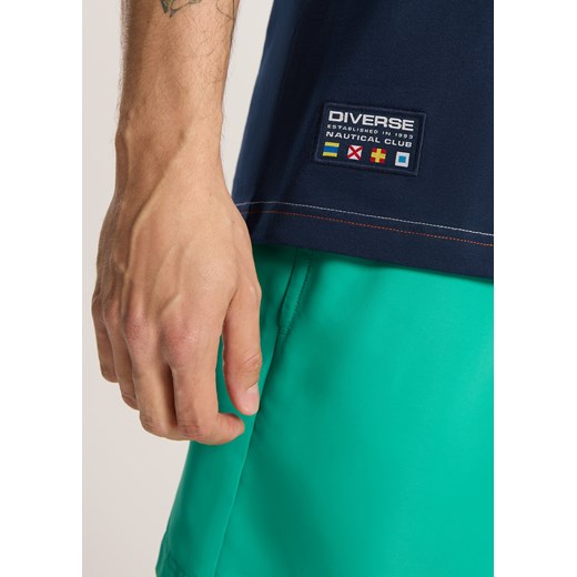 T-shirt męski Diverse z krótkim rękawem