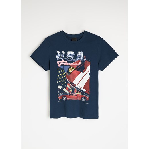 T-shirt męski Diverse z krótkim rękawem