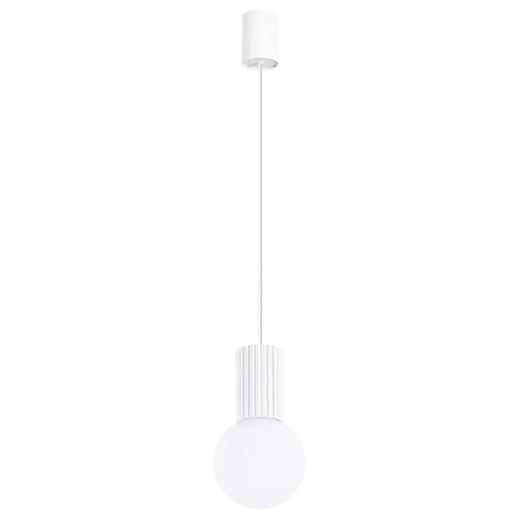 Biała lampa wisząca nad wyspę - K599-Buble Lumes One Size Edinos.pl