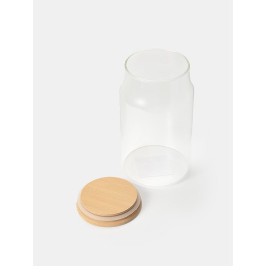 Sinsay - Pojemnik na żywność z pokrywką - beżowy Sinsay One Size Sinsay