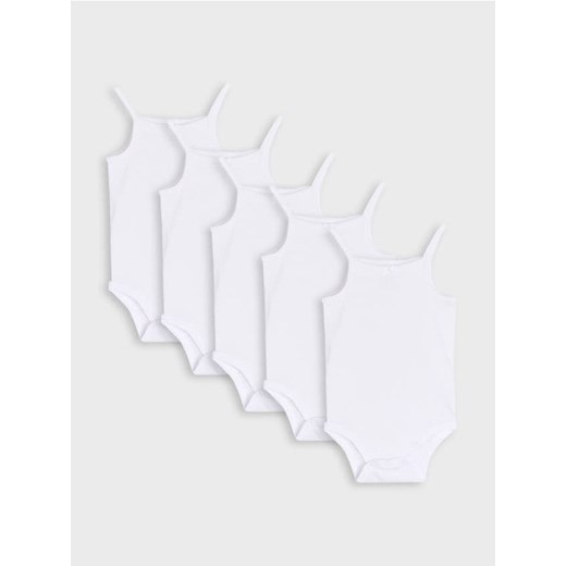 Sinsay - Body 5 pack - biały ze sklepu Sinsay w kategorii Body niemowlęce - zdjęcie 184184109