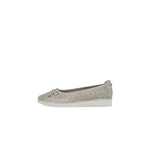 Baleriny Clara Barson WYL3650-2 Szary Clara Barson 38 eobuwie.pl
