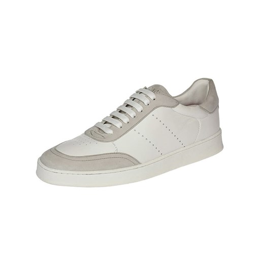 Cinque Skórzane sneakersy &quot;Vincenzo&quot; w kolorze białym ze sklepu Limango Polska w kategorii Buty sportowe męskie - zdjęcie 184185937