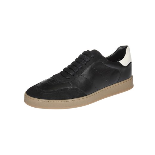 Cinque Skórzane sneakersy &quot;Vincenzo&quot; w kolorze czarnym ze sklepu Limango Polska w kategorii Buty sportowe męskie - zdjęcie 184185938