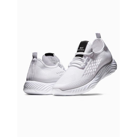 Trampki męskie sneakersy T390 - białe Other 41 wyprzedaż ombre