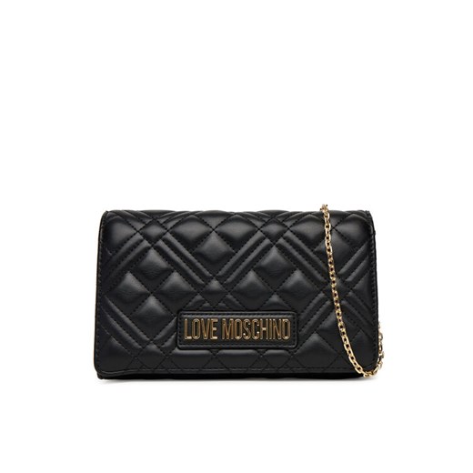 Torebka LOVE MOSCHINO JC4248PP0MLA0000 Czarny ze sklepu eobuwie.pl w kategorii Kopertówki - zdjęcie 184187058