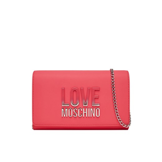 Torebka LOVE MOSCHINO JC4260PP0MKD0615 Różowy ze sklepu eobuwie.pl w kategorii Kopertówki - zdjęcie 184187079